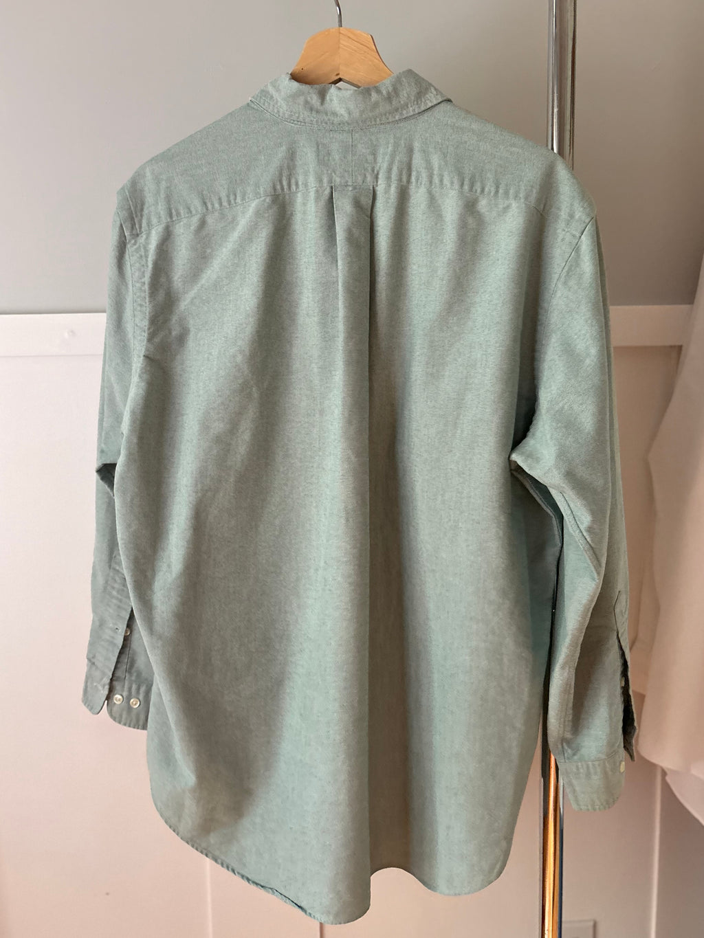 1990s Green Ralph Lauren Button Up