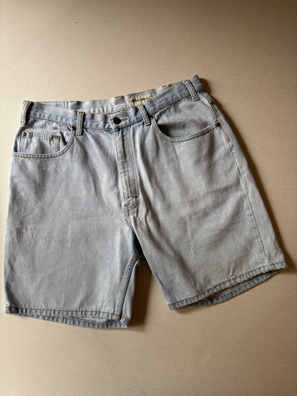 1990s Soft Distressed Jorts | 34" waist