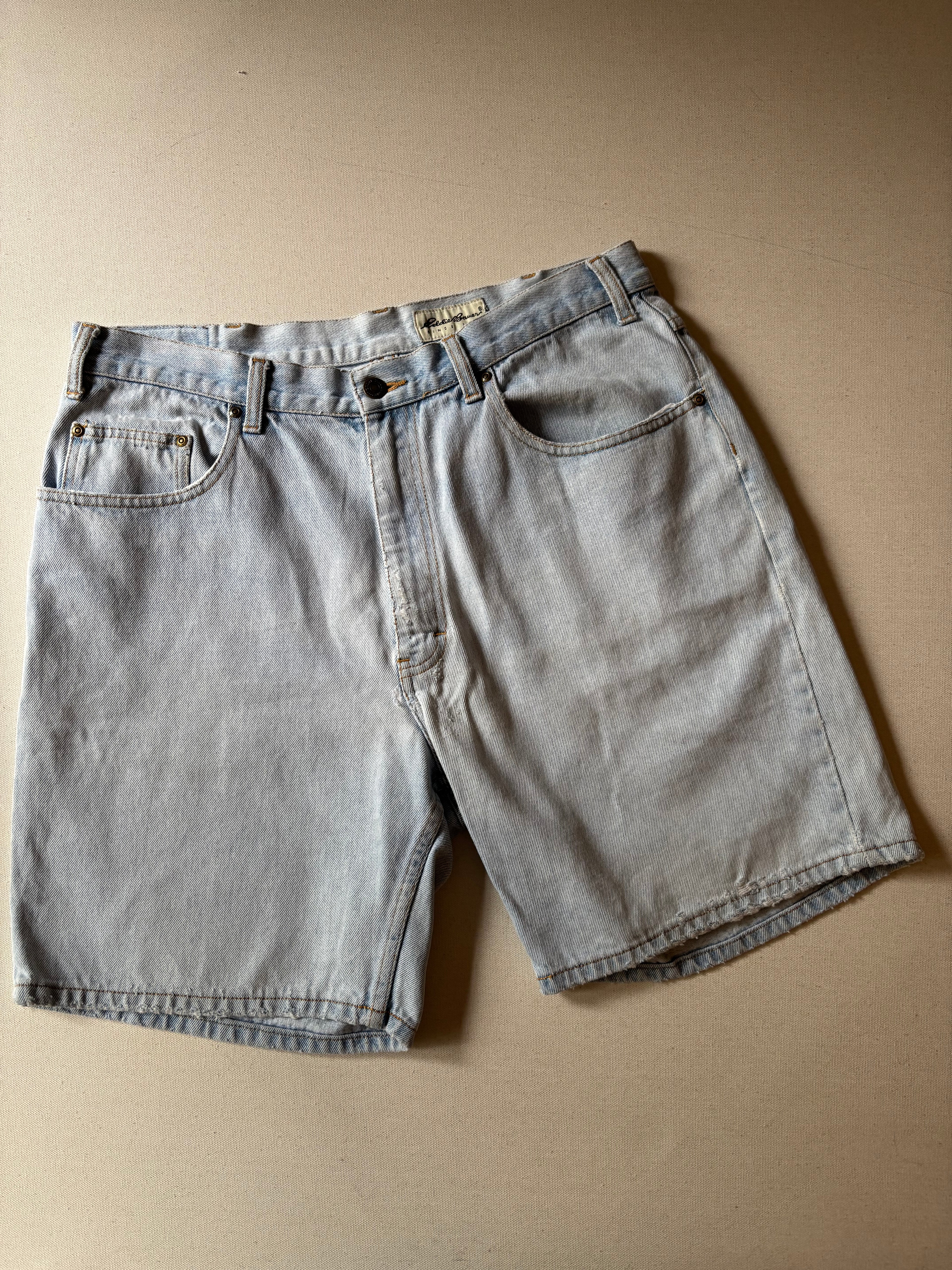 1990s Soft Distressed Jorts | 34" waist