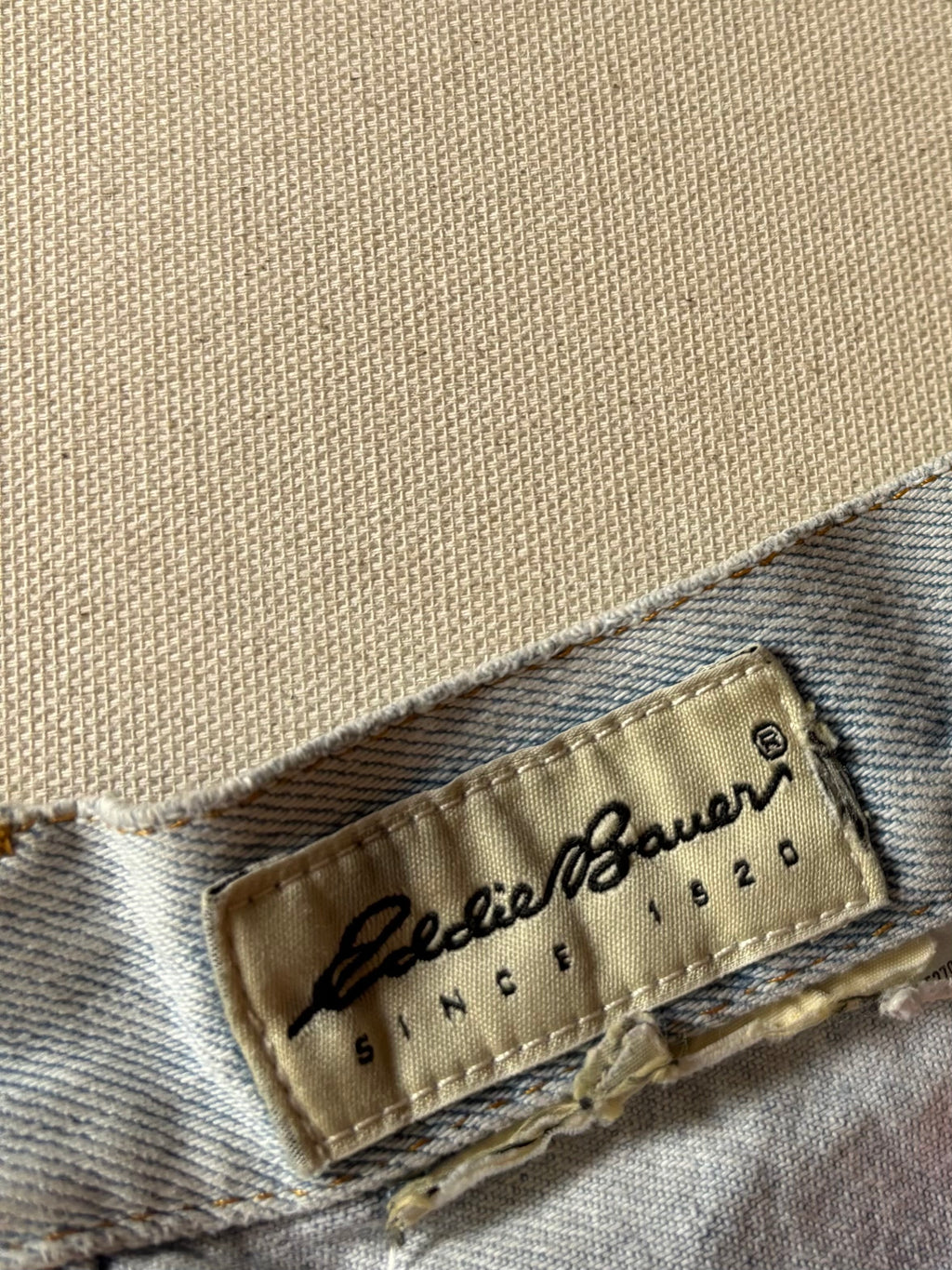 1990s Soft Distressed Jorts | 34" waist