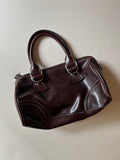 Y2K Brown Leather Tommy Bag