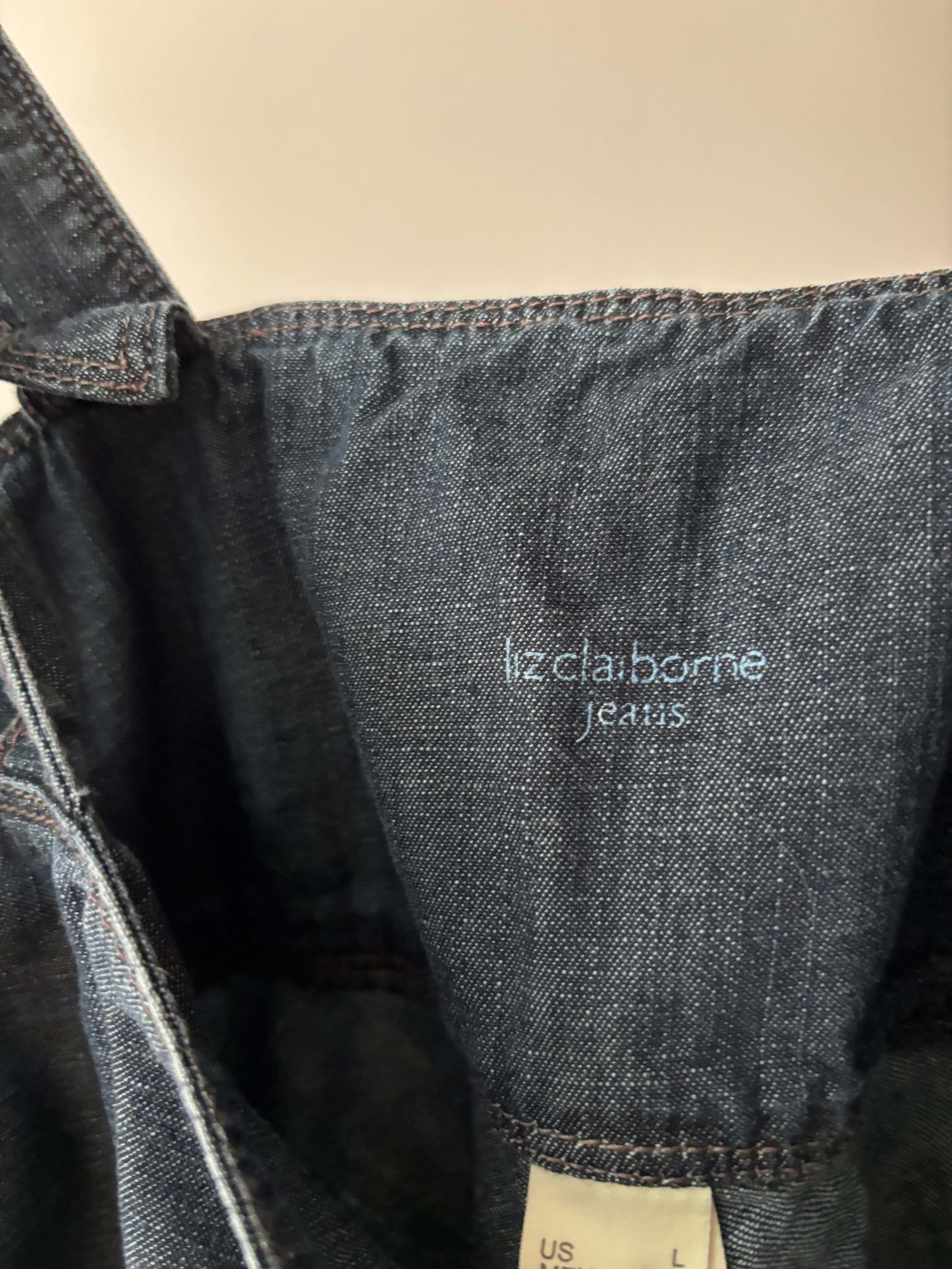 Y2K Denim Square Neck Top with Pockets