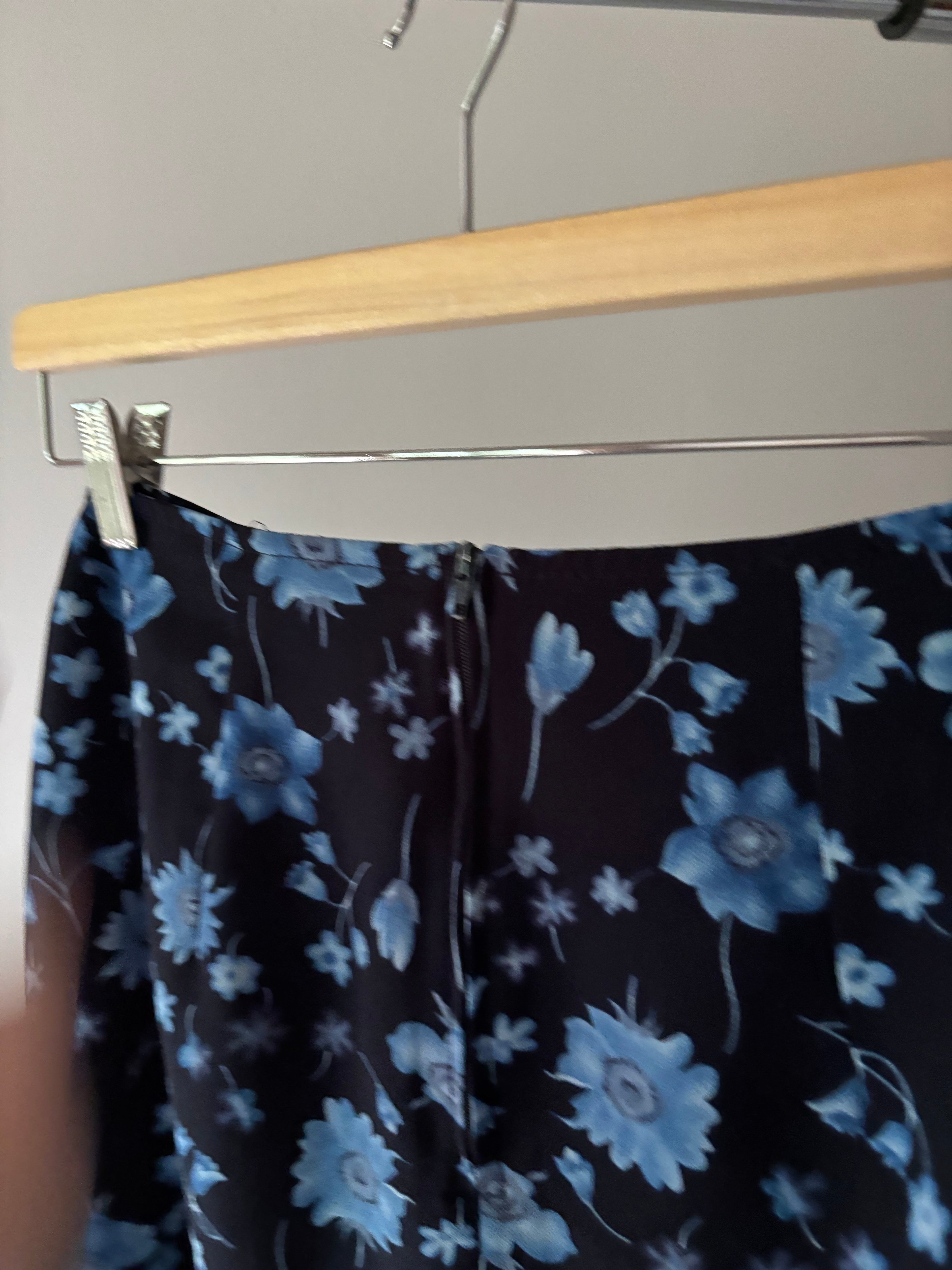 1990s Floral Mini Skirt | size 26"