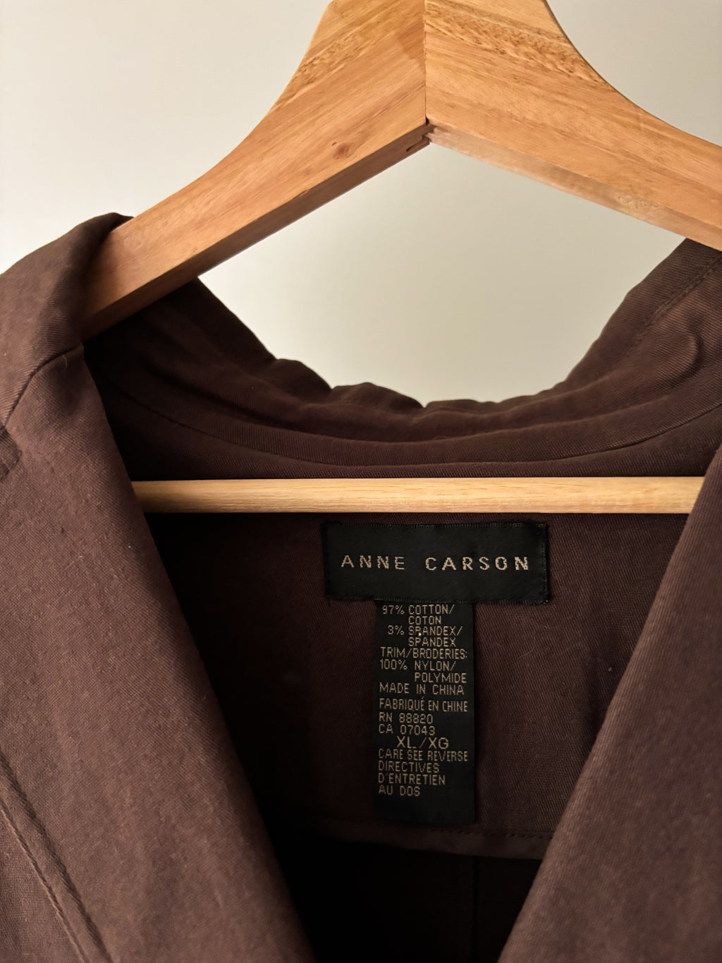 Y2K Brown Jacket with Pleating