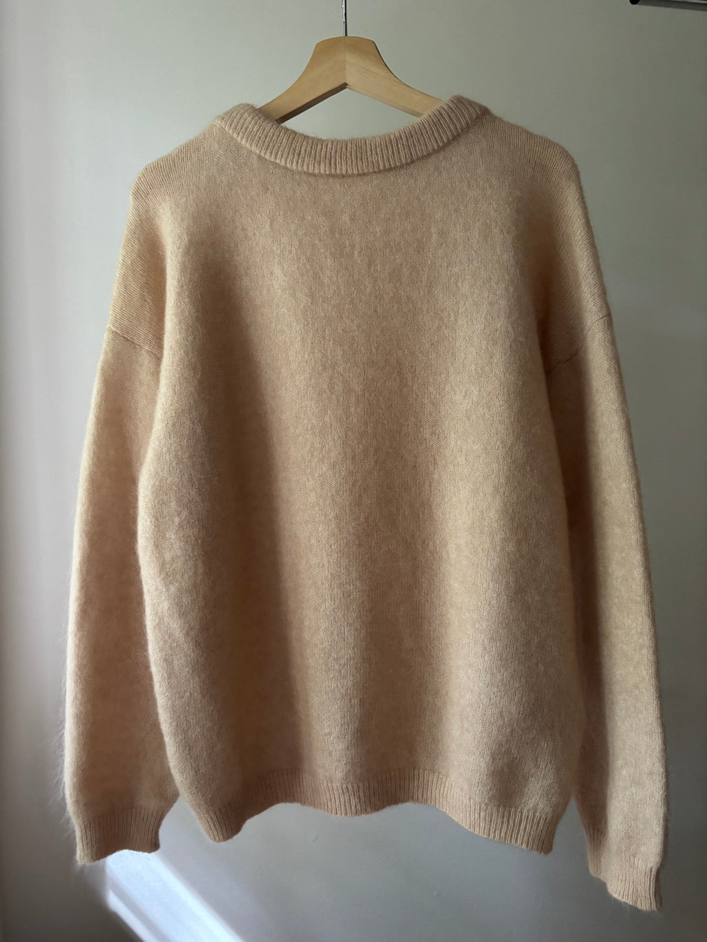 Acne Studios Beige 'Dramatic Mohair' Sweater