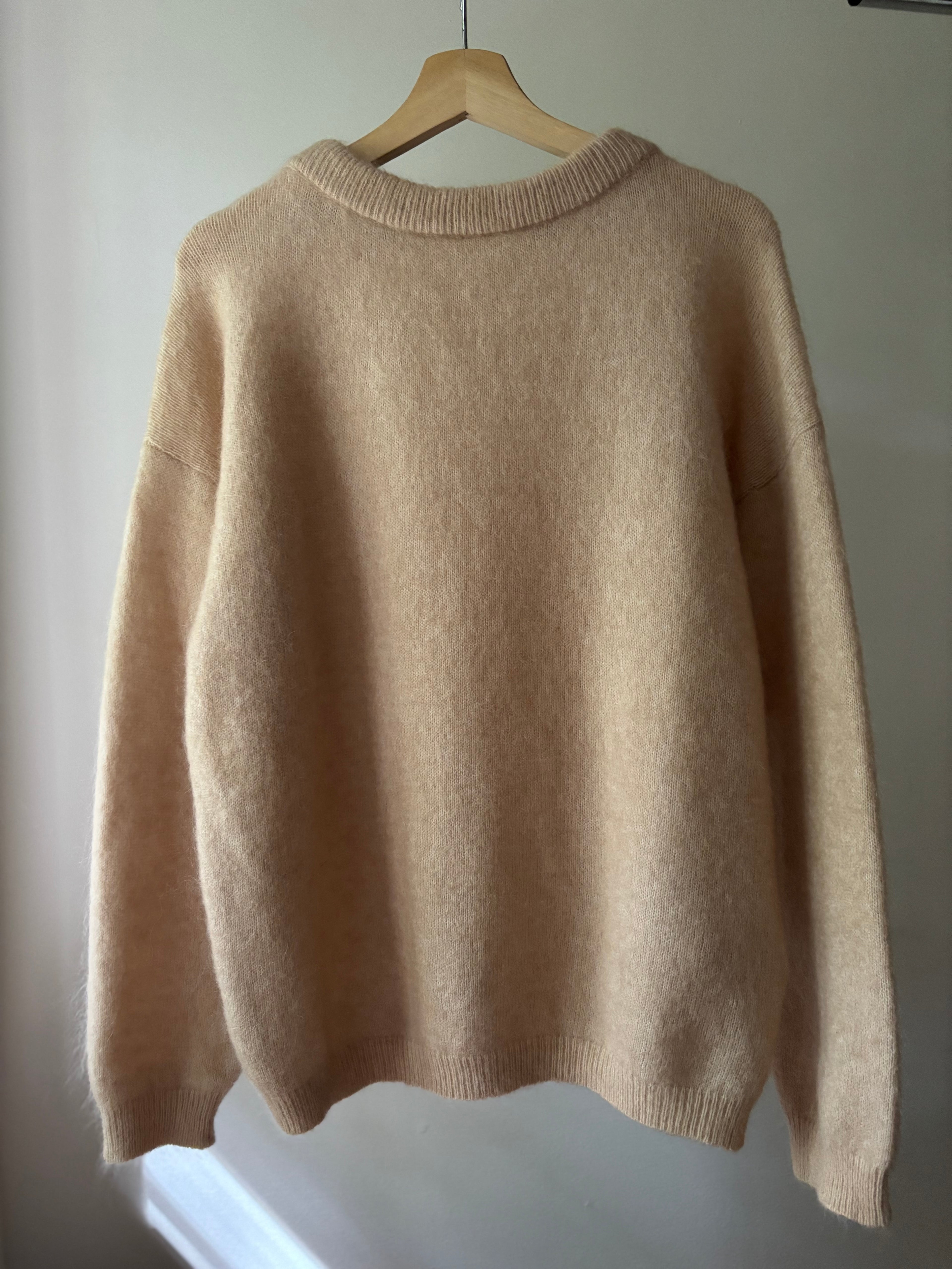Acne Studios Beige 'Dramatic Mohair' Sweater