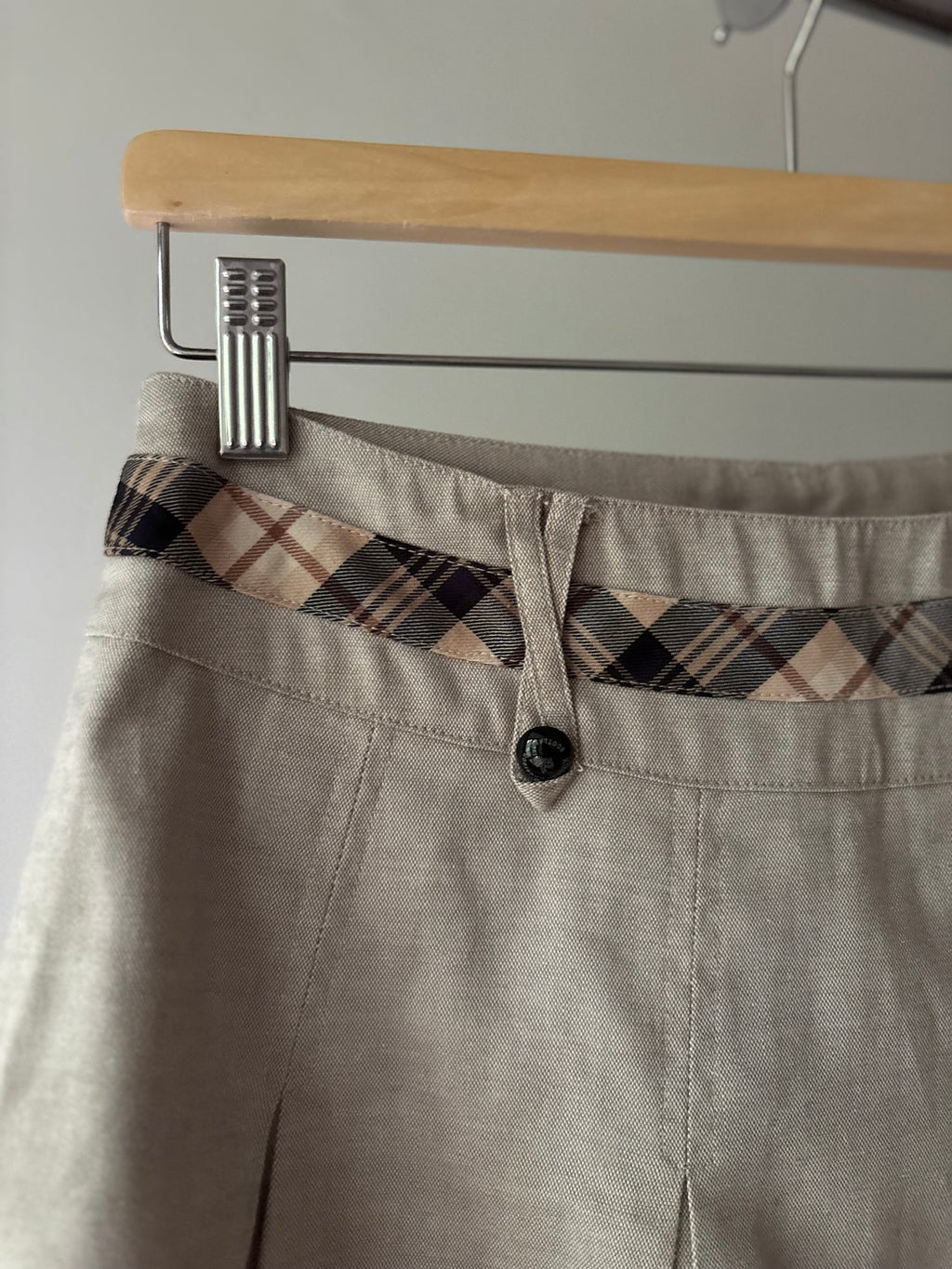 1990s Pleated Mini Skirt | Size 26"