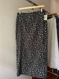 1990s Soft Floral Wrap Maxi Skirt | Size 32"