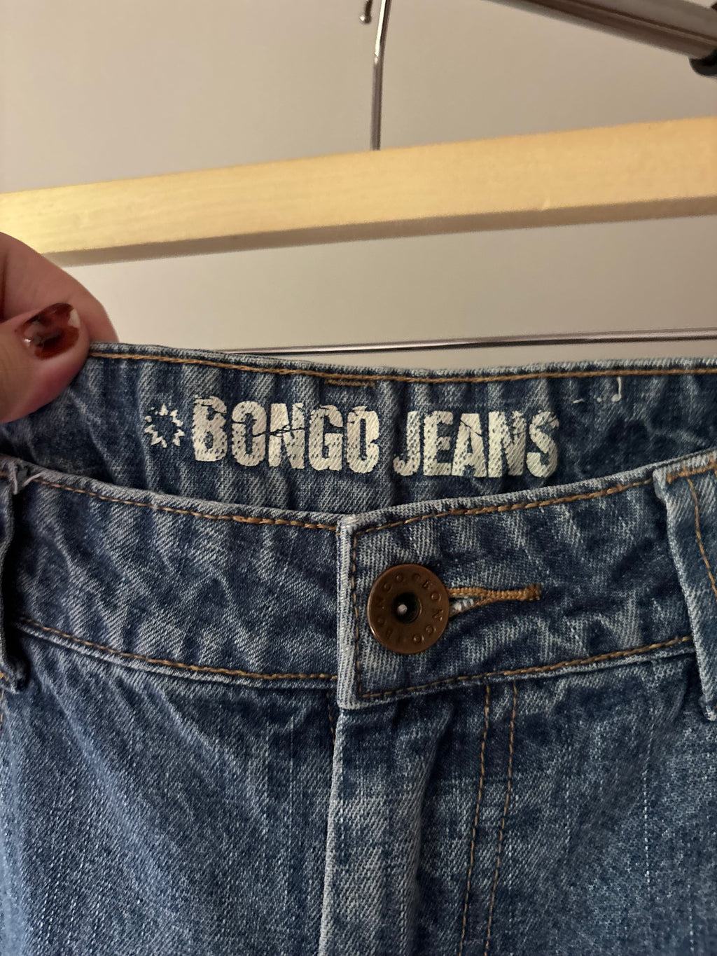 Y2K Baggy Low/Mid Rise Jeans | Size 34"