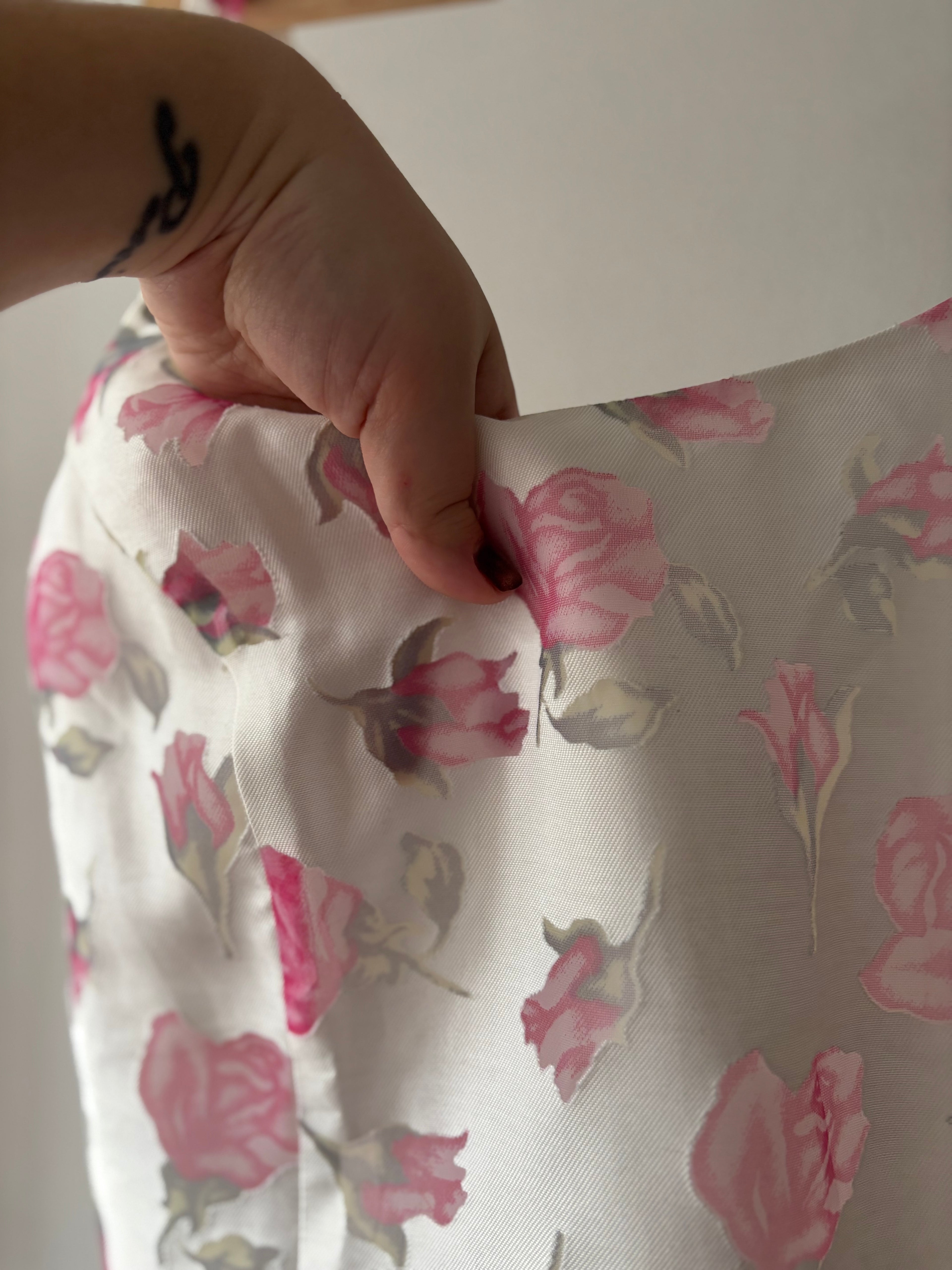 1990s Linen Floral Camisole