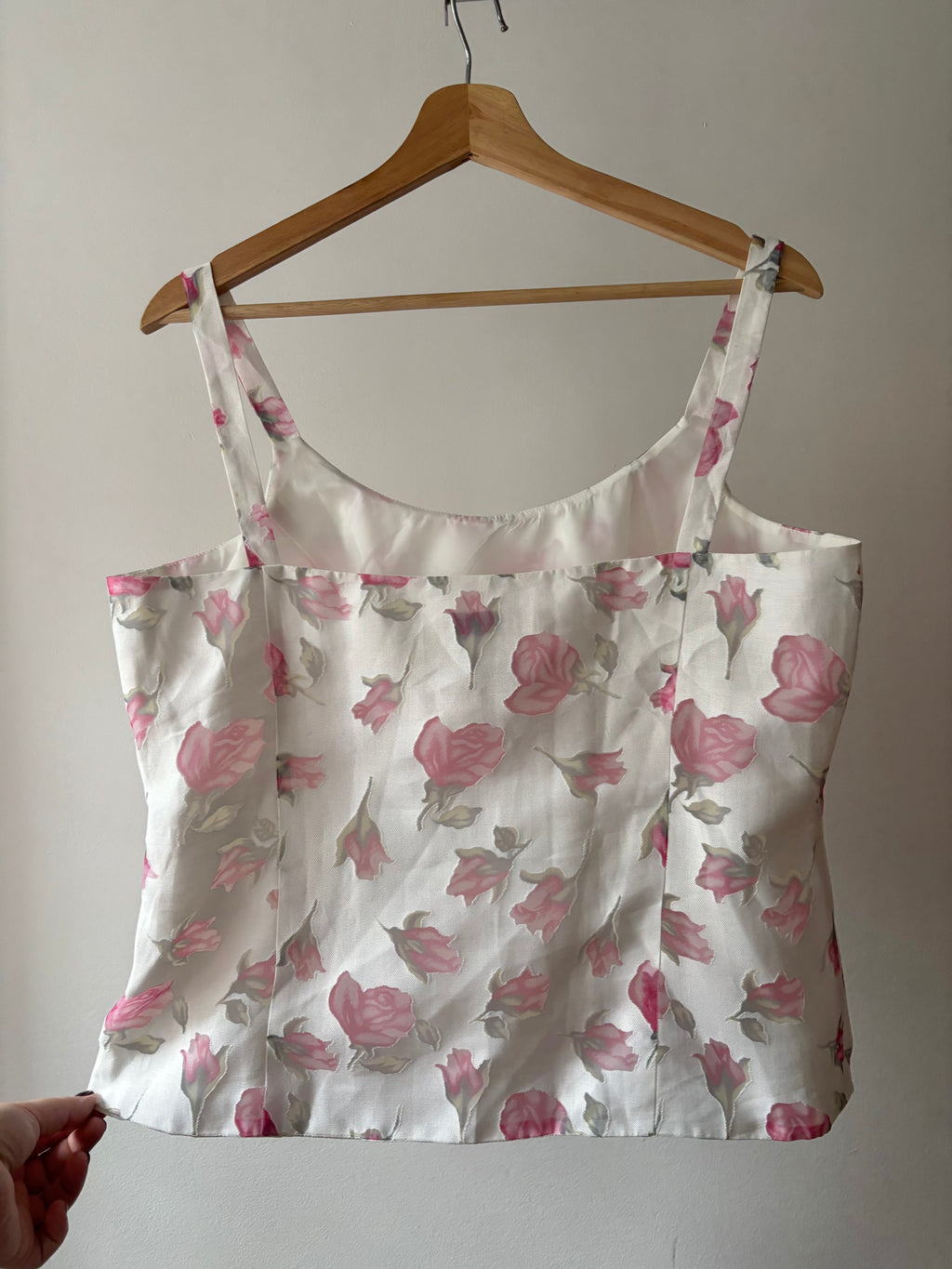 1990s Linen Floral Camisole