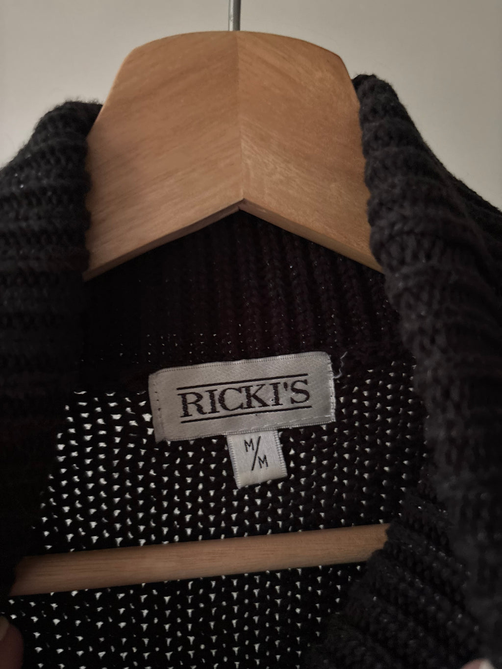 1990s Thick Cotton Sweater Tank
