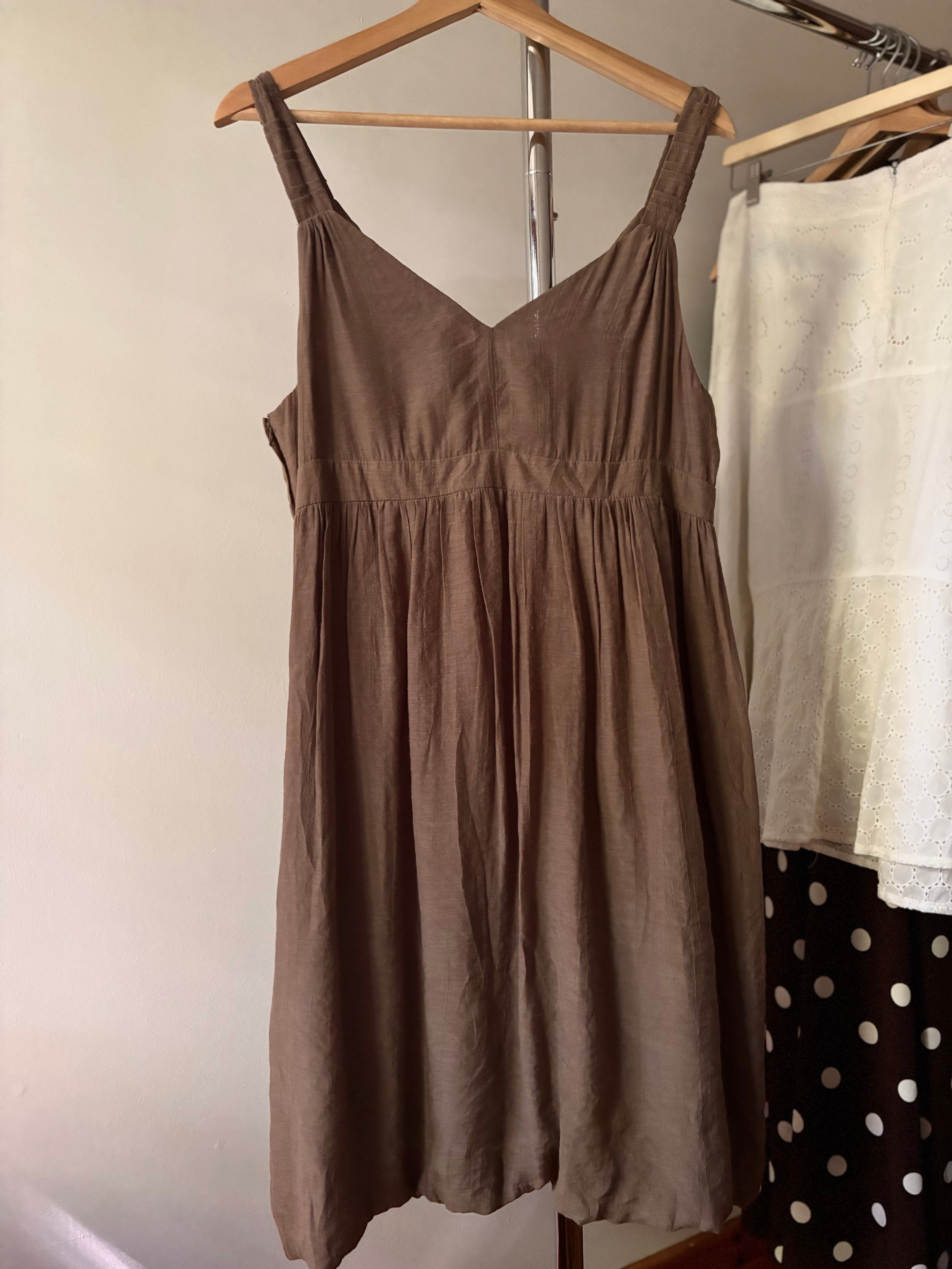 Y2K Bubble Hem Dress with Roses