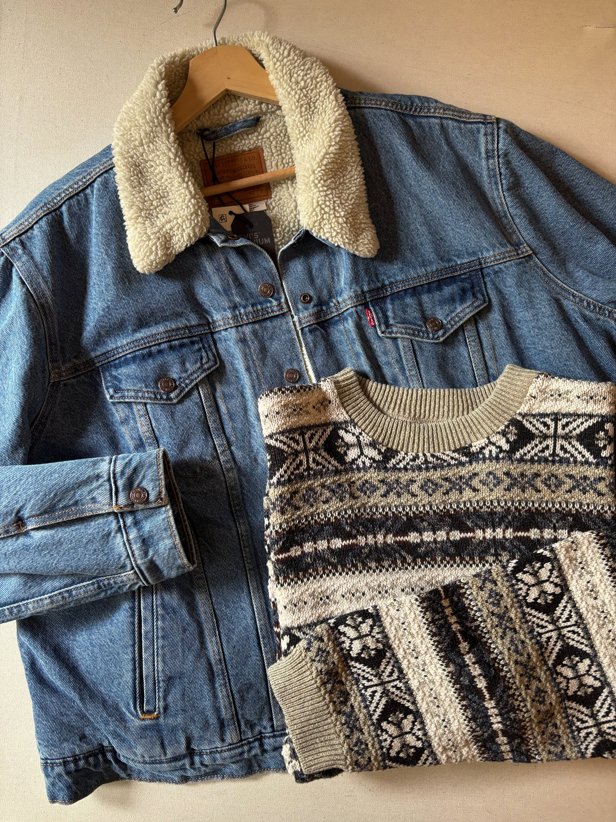 Levi's Sherpa Jacket (new with tags)