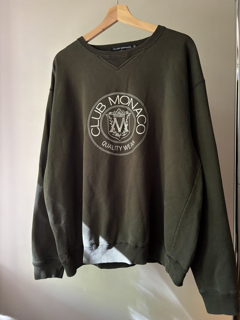 1990s Green Club Monaco Sweatshirt | Made in Canada