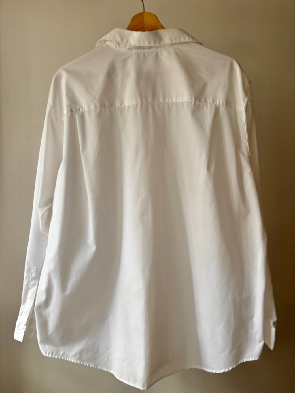 1990s Embroidered Floral Oversized Blouse