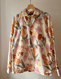 Y2K Breezy Cotton Watercolour Shirt