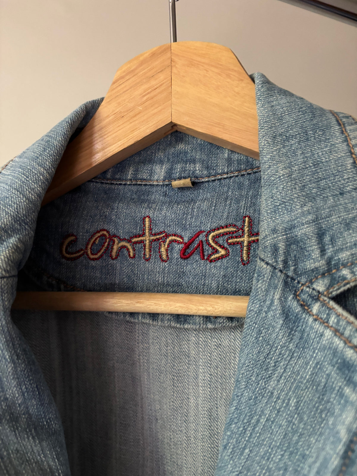 Y2K Light Wash Denim Jacket