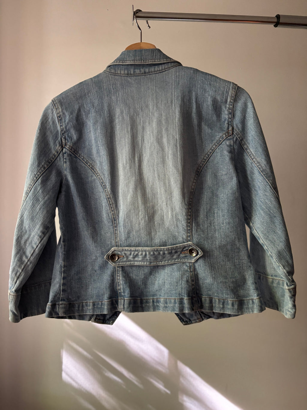Y2K Light Wash Denim Jacket