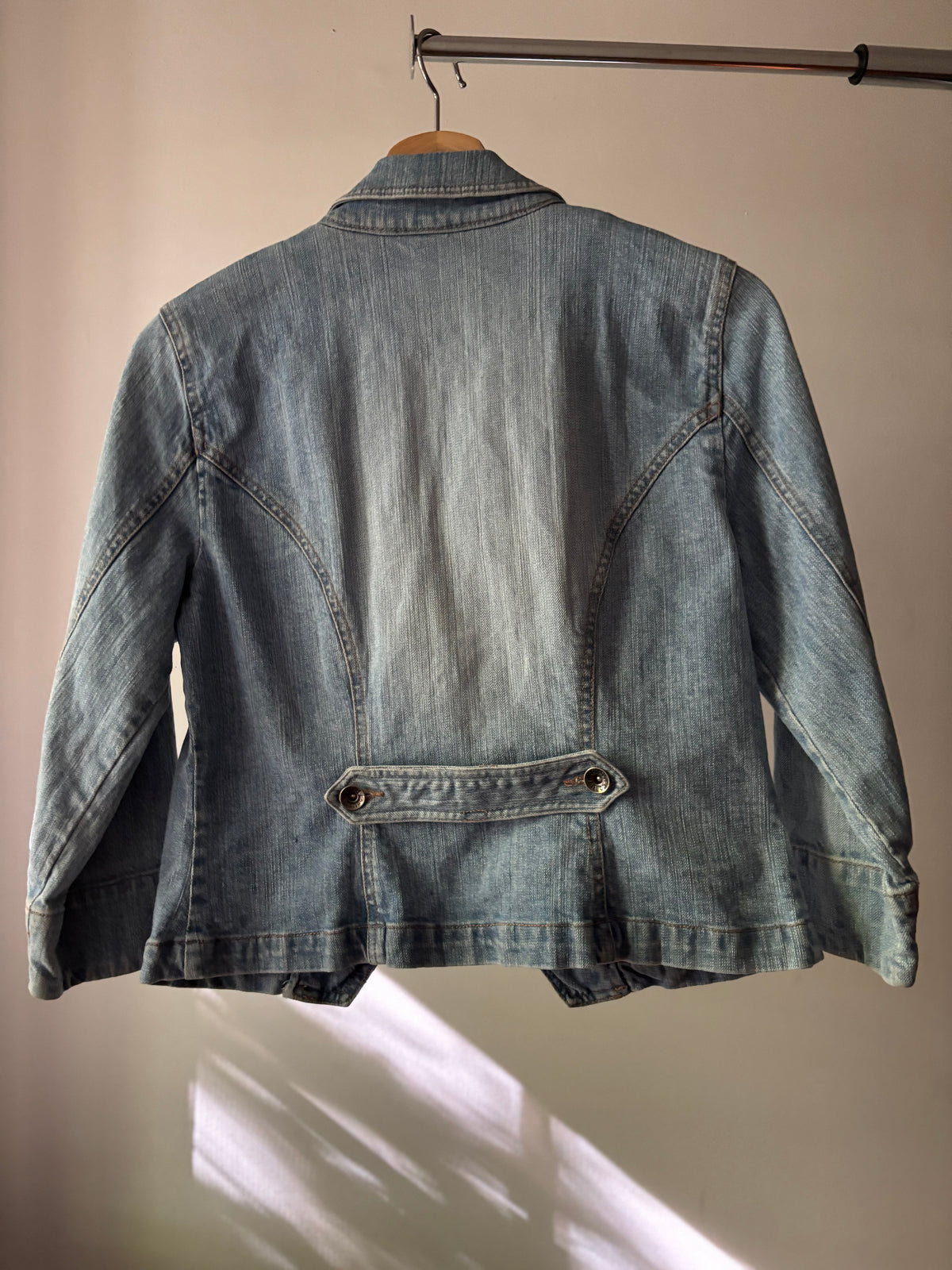 Y2K Light Wash Denim Jacket