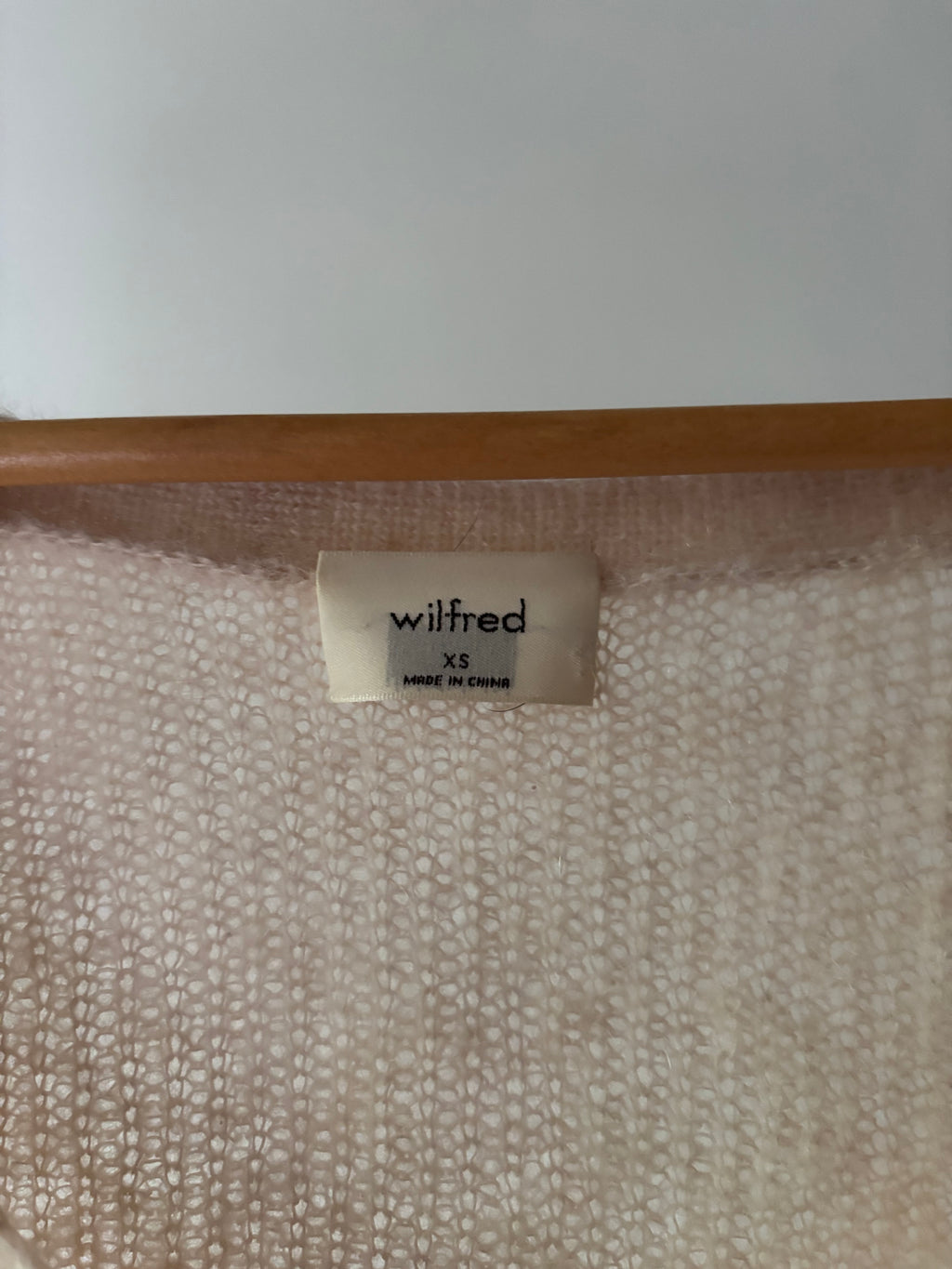 Soft Cream Mohair & Alpaca Wool Cardigan