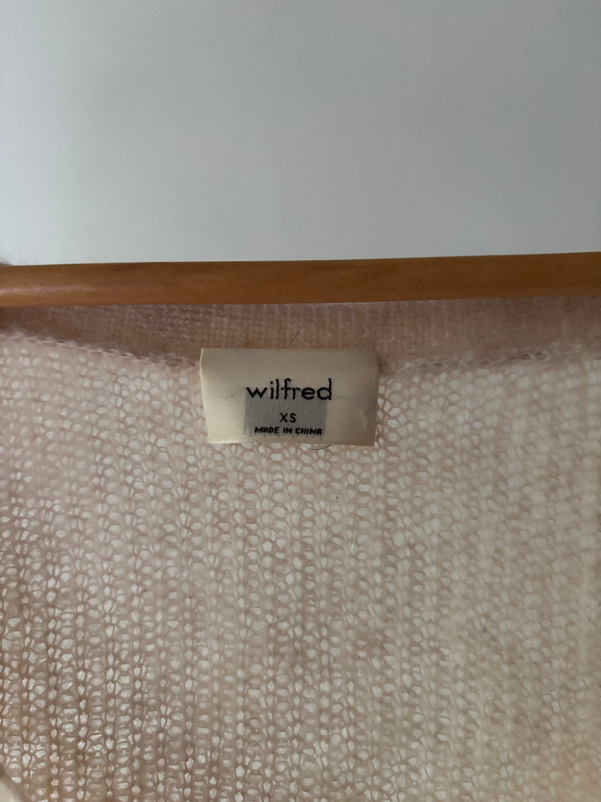 Soft Cream Mohair & Alpaca Wool Cardigan