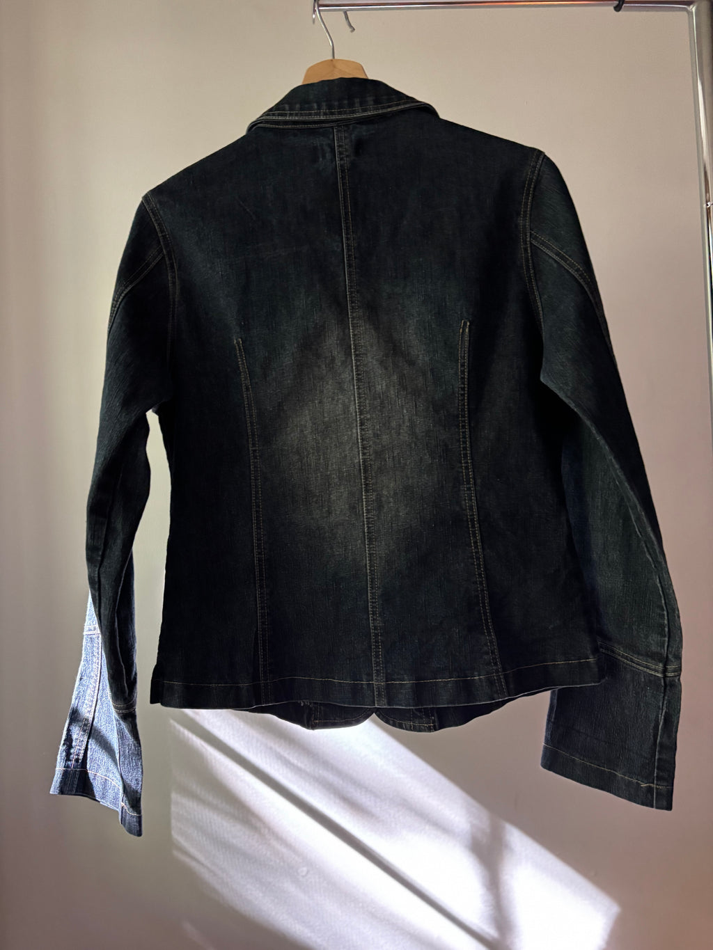 Y2K Dark Denim Jacket