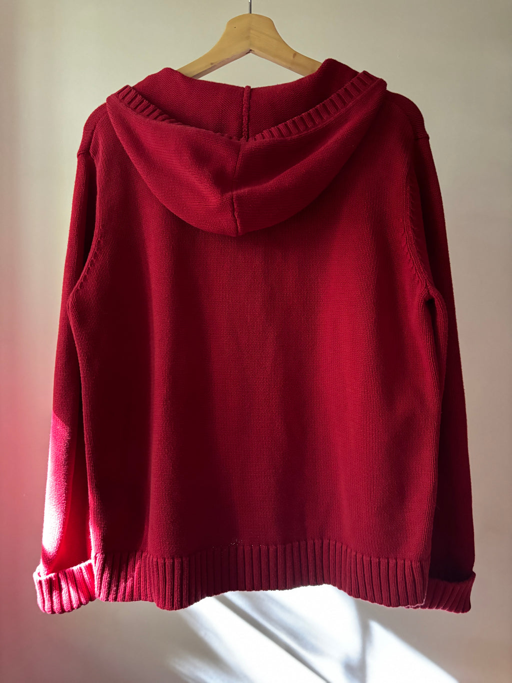 Vintage Ralph Lauren Heavy Cotton Knit Hoodie