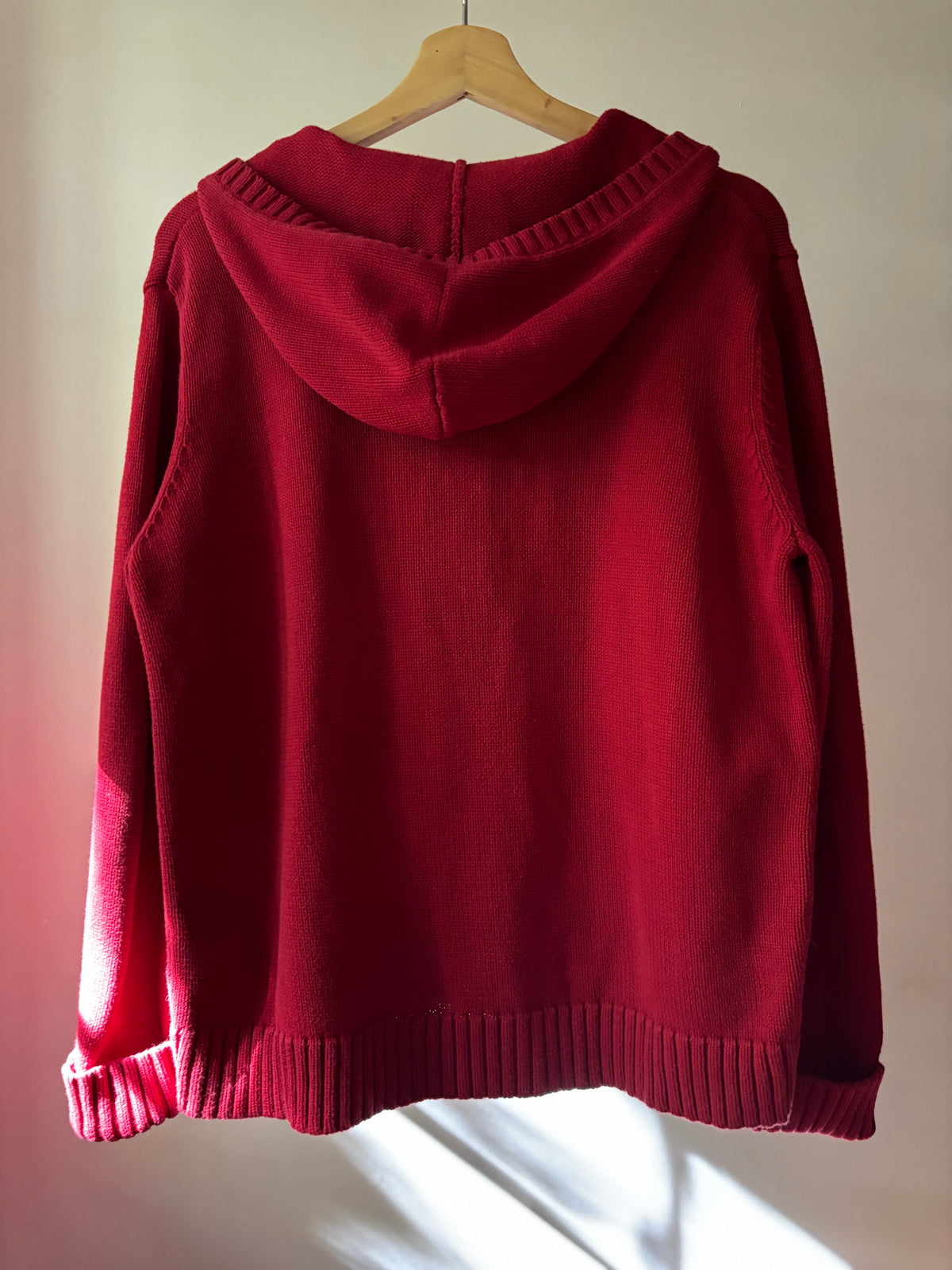Vintage Ralph Lauren Heavy Cotton Knit Hoodie