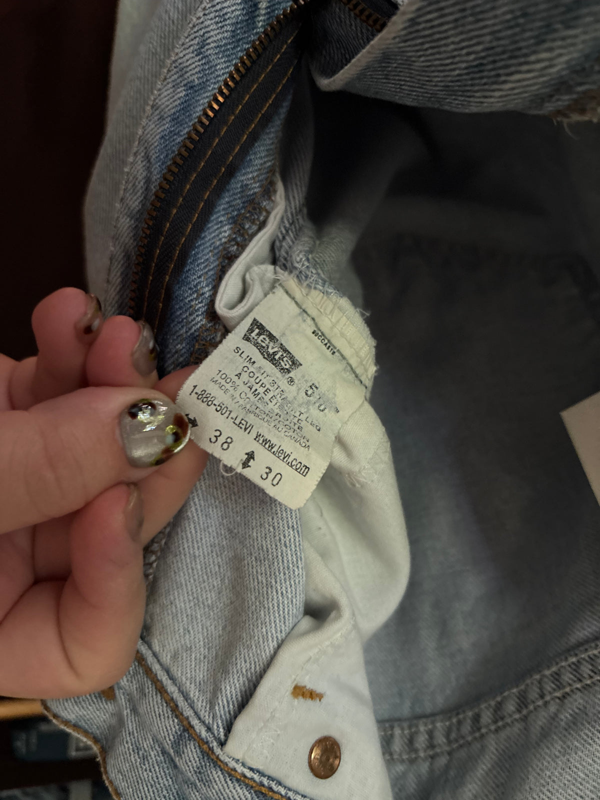1990s Light Wash Levi's | Size 36