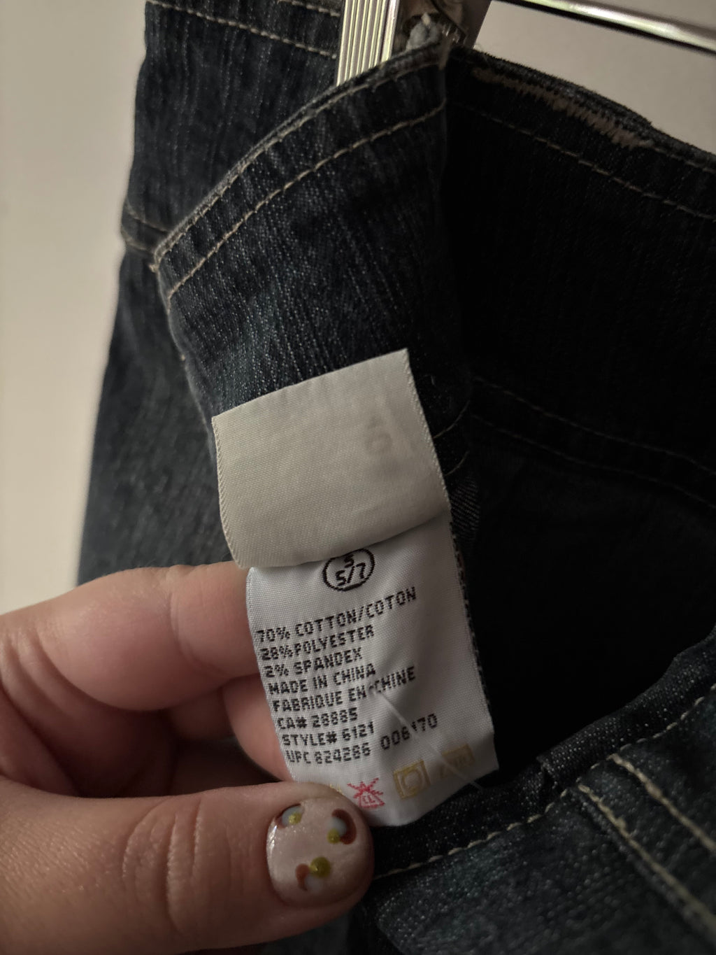 Y2K Low Rise Denim Pleated Skirt | Size 28"