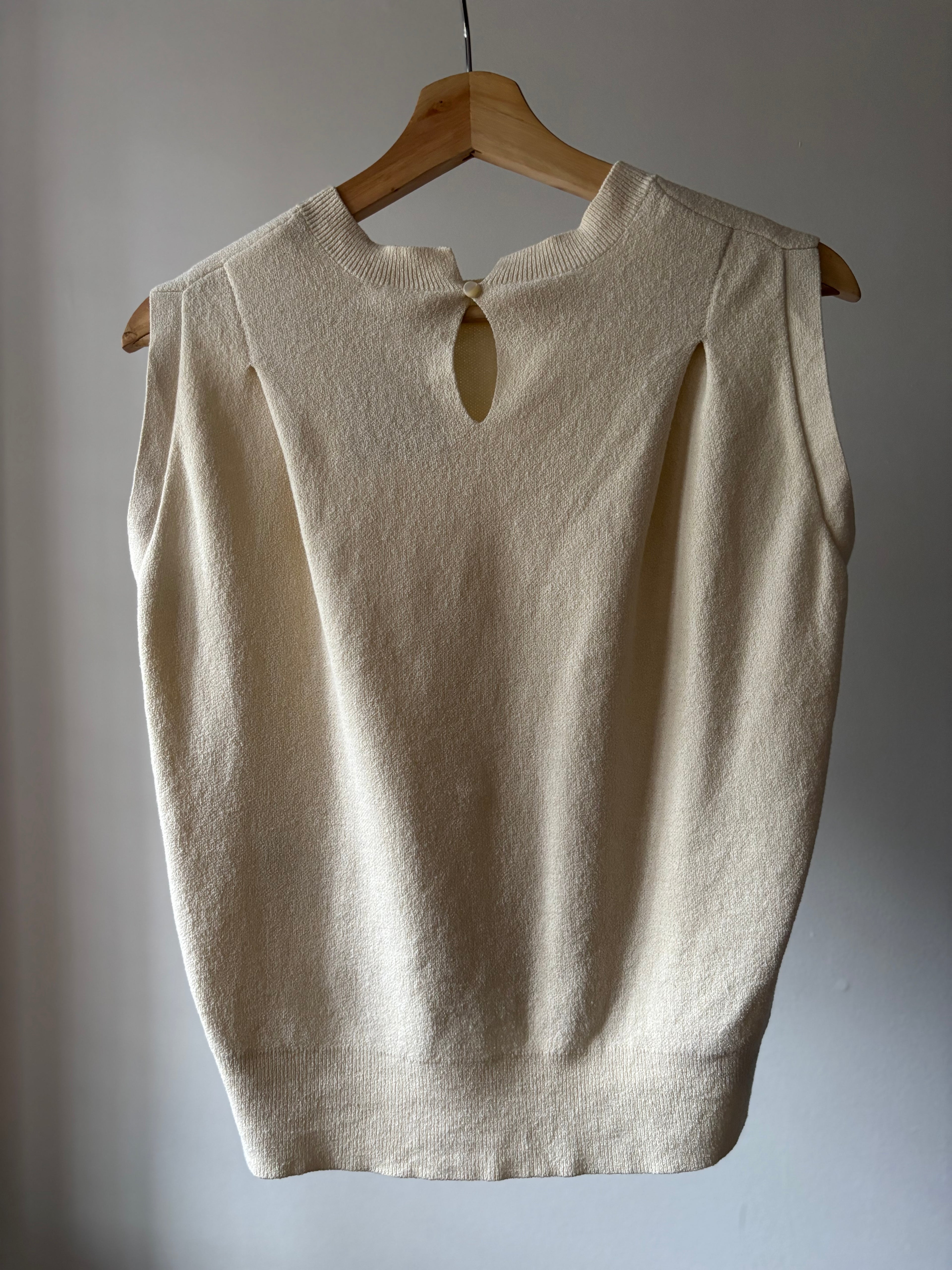 Cream Knit Adam Et Ropé Top