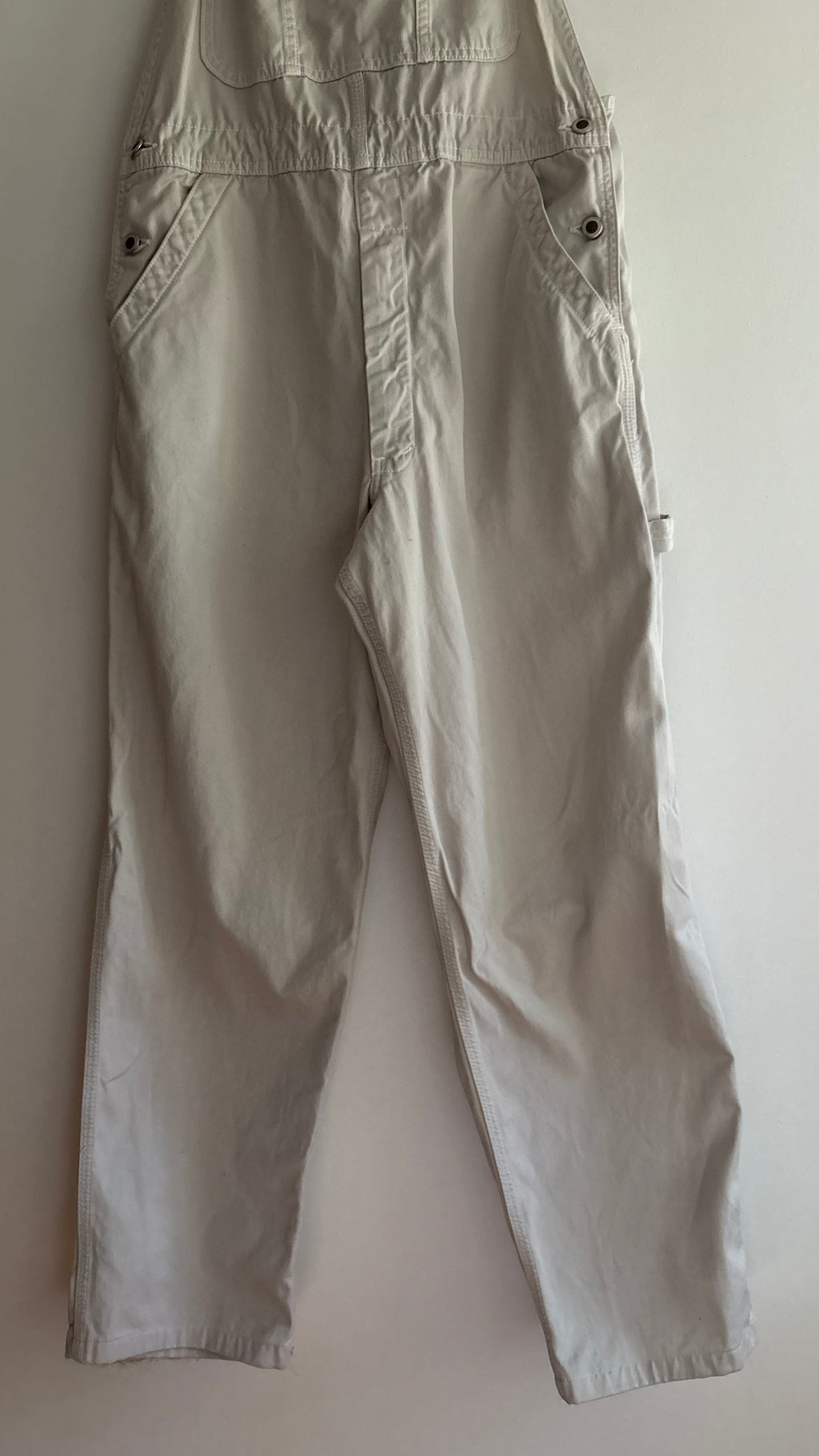 1990s Cream Ikeda Overalls | Size 33"